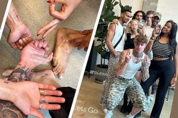 GNTM: Kurz vorm GNTM-Finale: Models lassen sich gemeinsames Tattoo stechen