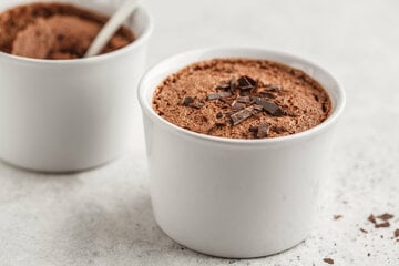 Mousse au Chocolat mit Kicherbsenwasser: Luftig & leicht
