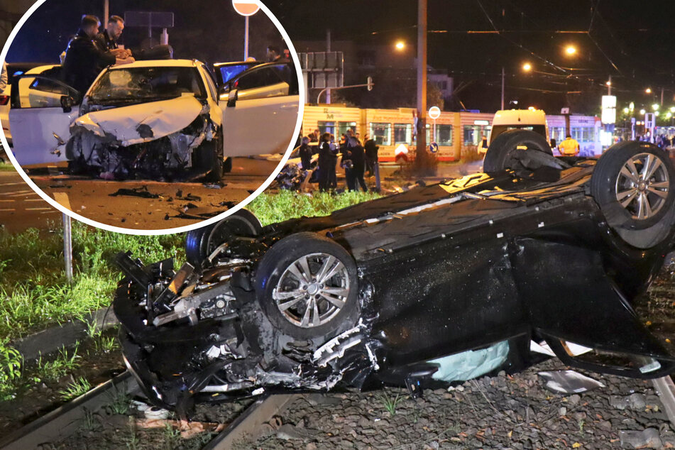 Fahranfänger missachtet rote Ampel: Mehrere Schwerverletzte bei Crash