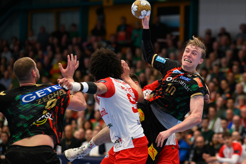 Der SCM hat weiterhin eine Chance auf den Meistertitel - für den DHB-Pokal qualifizierten sie sich allerdings nicht.