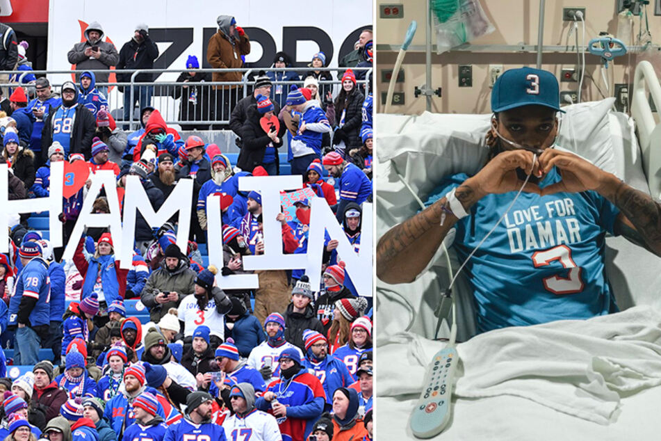 Damar Hamlin returns home and gets green light to rehab with the Bills