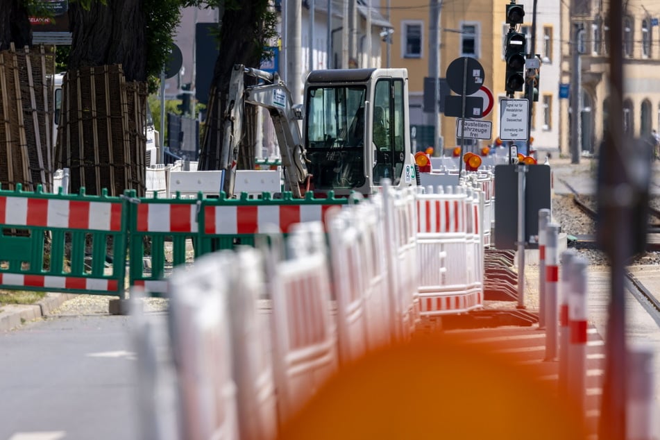 Baustellen Chemnitz: Neue Baustellen in Chemnitz: A72-Auffahrt dicht, Vollsperrung auf Annaberger Straße