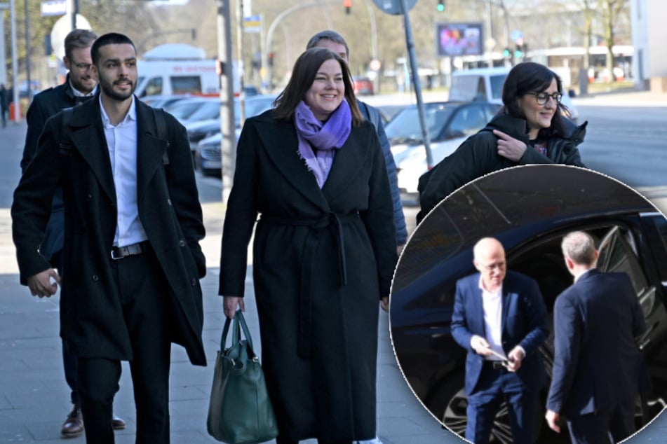 SPD und Grüne in Hamburg zu Sondierung zusammengekommen