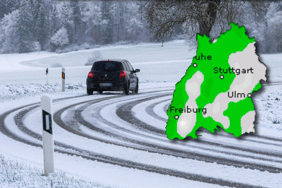 Ab einer Höhe von 200 Metern kann es am Donnerstagnachmittag im Ländle schneien. Bis zu fünf Zentimeter Neuschnee sind möglich.
