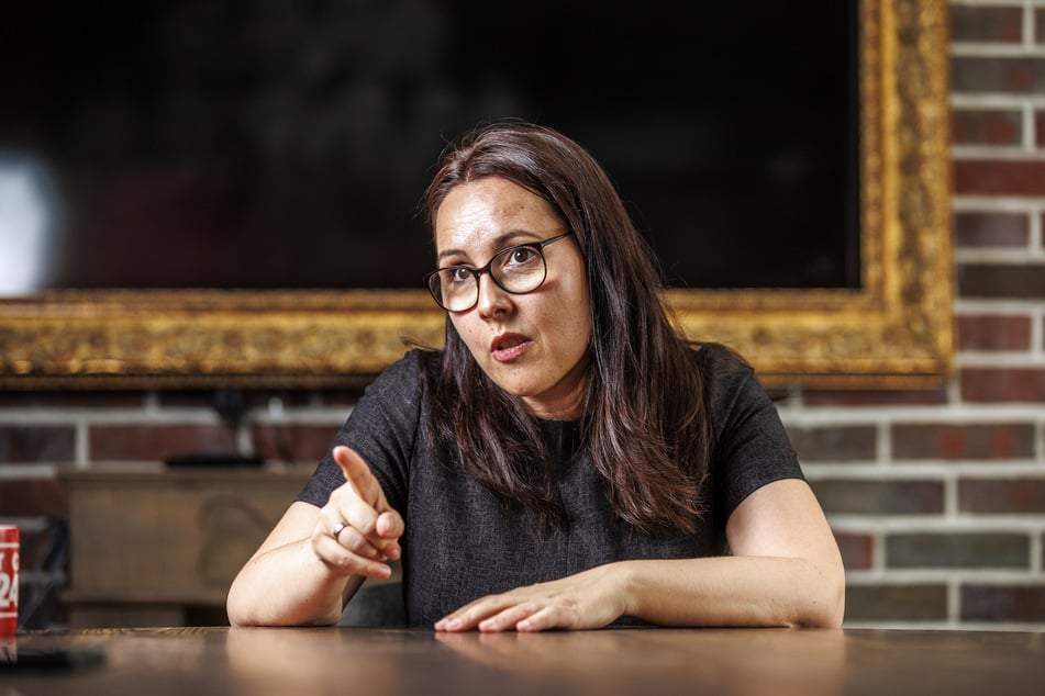 Übt scharf Kritik: Fraktions-Chefin Heike Ahnert (44, CDU).