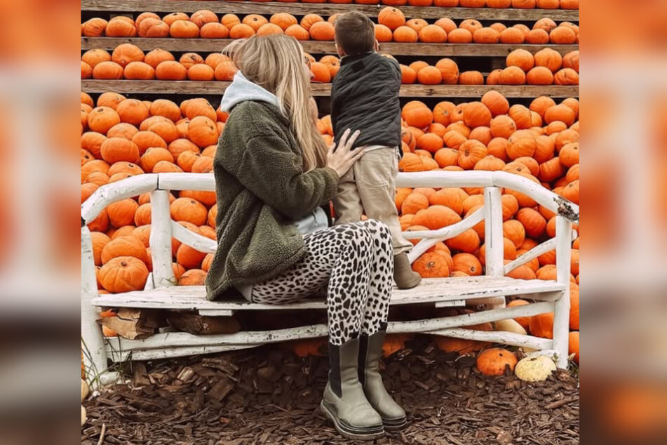 Melissa und ihr Sohn (4). Der Name ihres Kindes ist öffentlich nicht bekannt.