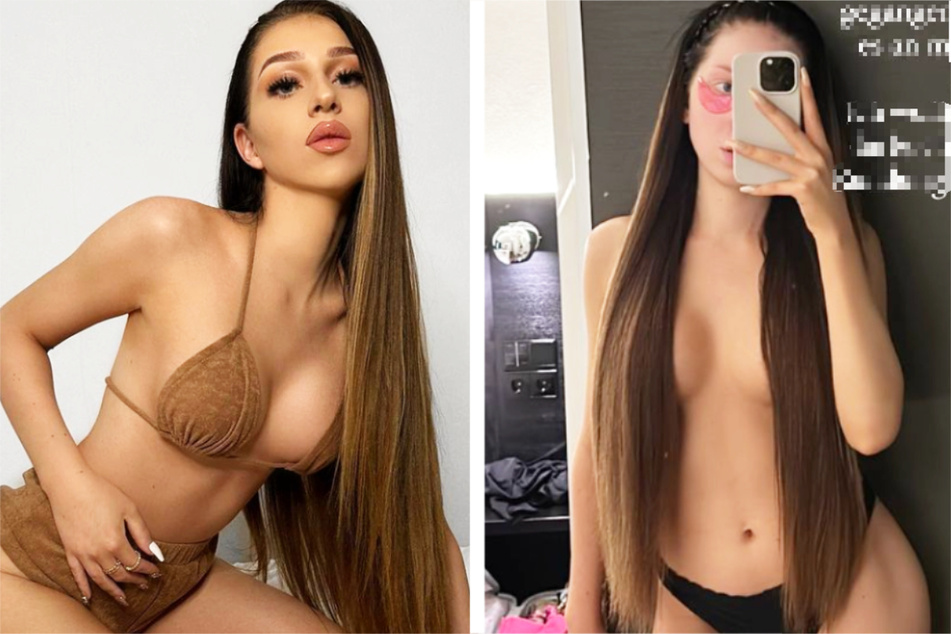 Reality-Girl Jessica Delion posiert fast nackt, um Frage zu beantworten