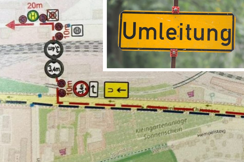 Wiesendamm in Spandau wegen Bauarbeiten für 1,5 Jahre gesperrt