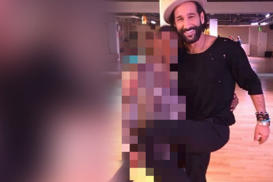 Ob das Rebecca Mir gefällt? Massimo Sinató kuschelt eng umschlungen mit "Let's Dance"-Kollegin
