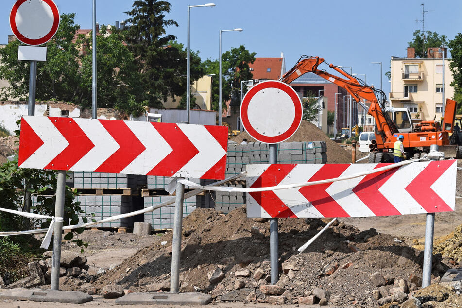 Eine Baustelle nach der anderen: Im April müssen Leipzigs Autofahrer Nerven aus Stahl haben!