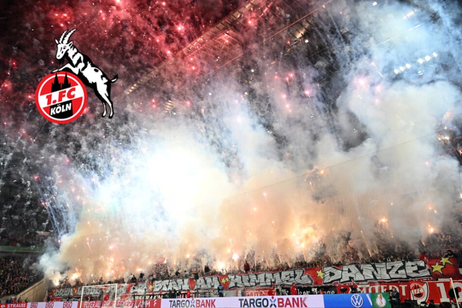 Wegen Pyro-Chaoten im Stadion: 1. FC Köln zu Hammer-Strafe verdonnert
