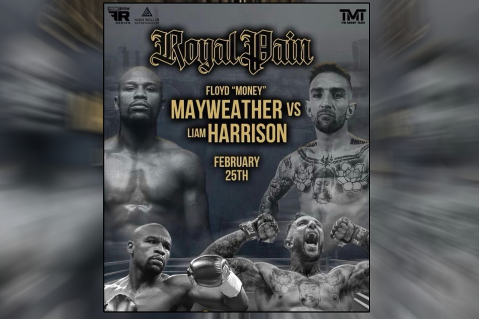Liam Harrison announced he called off the fight against Mayweather via Instagram/
