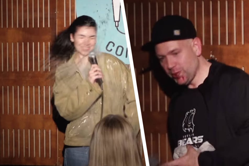 Berlin: Blutige Lippe! Comedian bei Auftritt attackiert