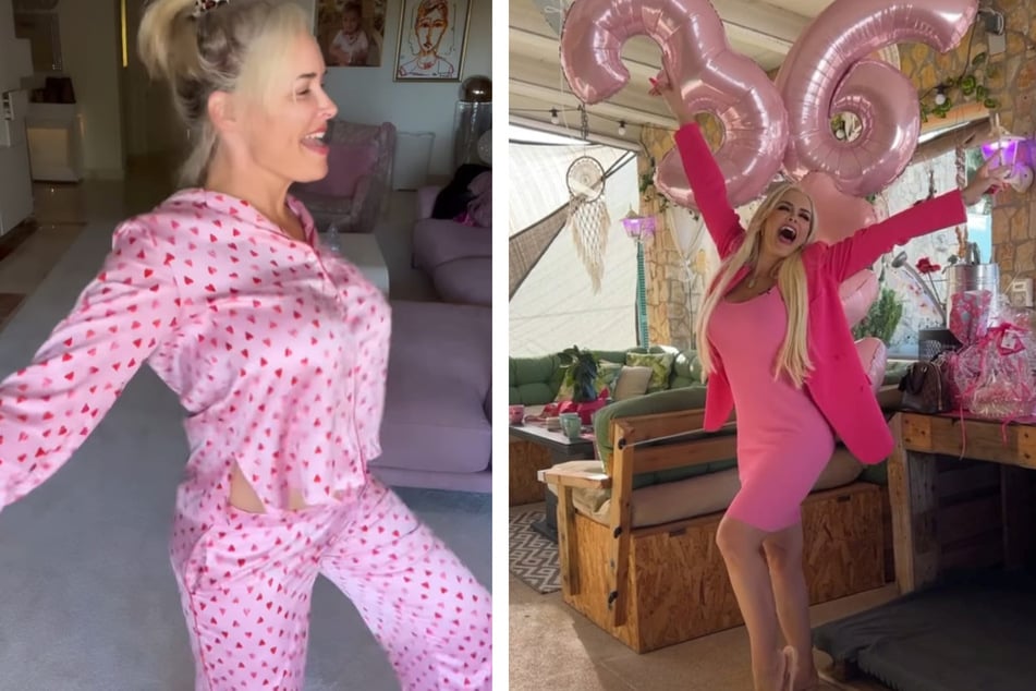 Daniela Katzenberger: Pink-Party: Daniela Katzenberger feiert Geburtstag bei Mama Iris