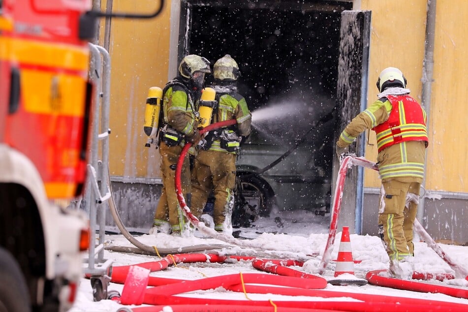 Dresden Feuerwehreinsatz