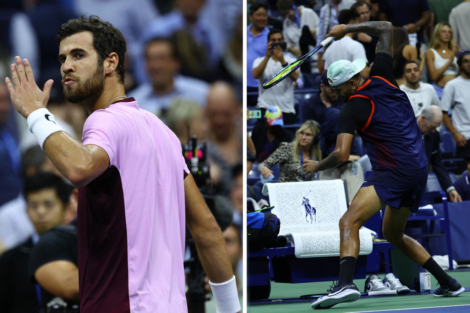 US Open: Karen Khachanov defeats Nick Kyrgios to reach first major semi-final