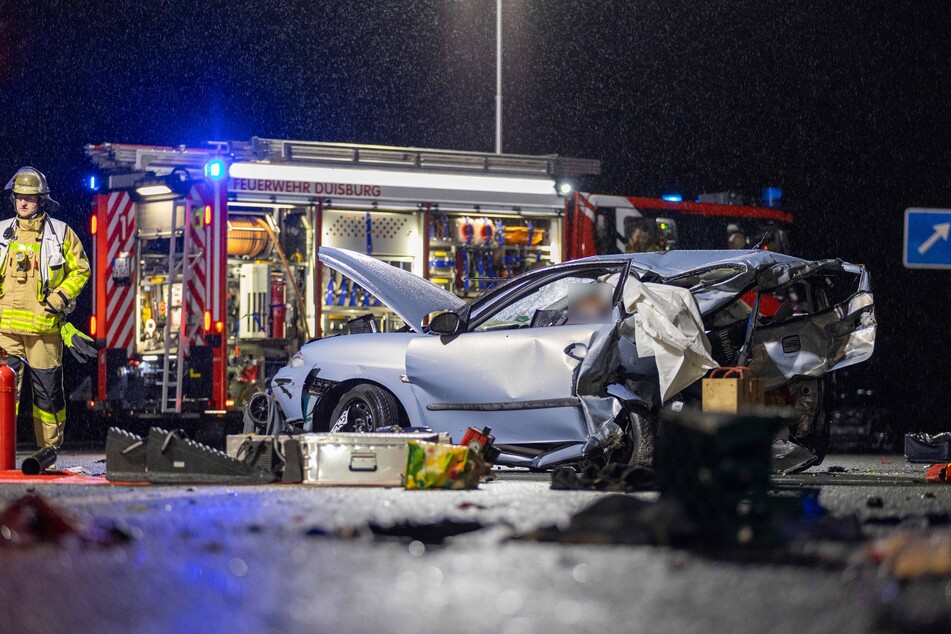 An Karfreitag starben auf der A59 bei einem Unfall zwei Menschen.