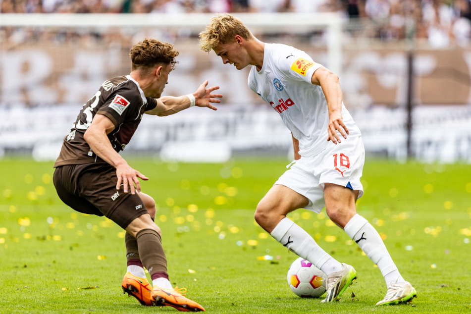 Kiel-Linksverteidiger Tom Rothe (19) kickte drei Jahre lang in der Jugend des FC St. Pauli.