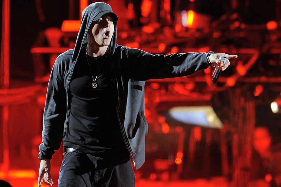 Eine Legende im Rap-Game: US-Rapper Eminem.