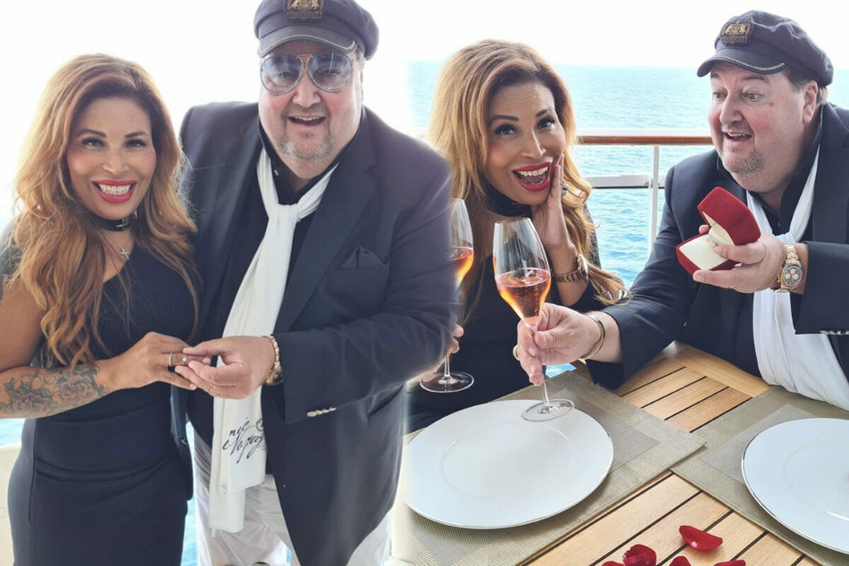 Verlobung Nummer zwei ist geglückt. Patricia Blanco und ihr Andreas sind wieder happy.