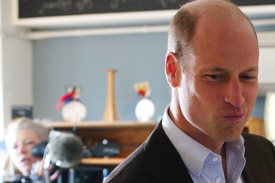 Prinz William (41) bei seinem Besuch auf den Scilly-Inseln.
